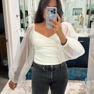 Express puff sleeve blouse